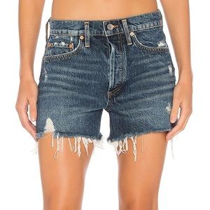 Agolde Parker Vintage Cut Off Shorts